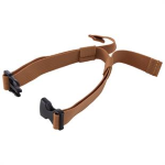 Mounting strap bag SIP CLASSIC for rack Vespa, large size, nylon, brown