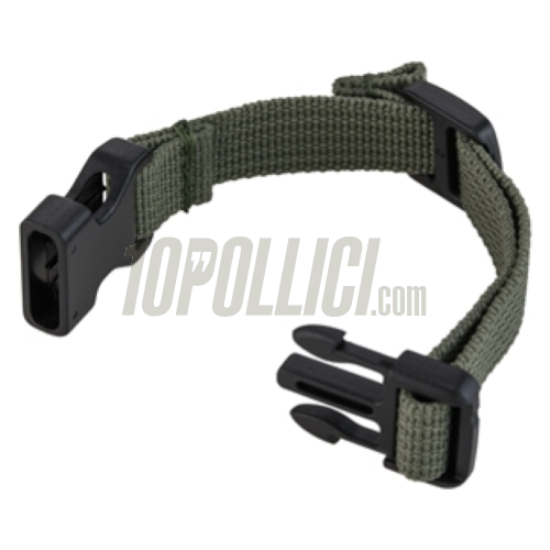 Mounting strap bag SIP CLASSIC for rack Vespa, short size, rear, nylon, green
