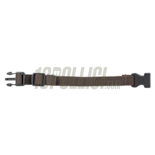 Mounting strap bag SIP CLASSIC for rack Vespa, short size, rear, nylon, brown