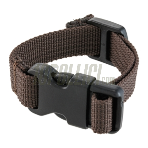 Mounting strap bag SIP CLASSIC for rack Vespa, short size, rear, nylon, brown