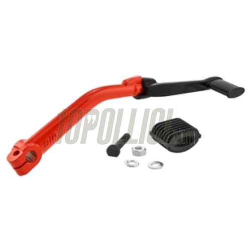 Foldable Kickstarter Lever SIP Vespa PX, PE, Cosa, LML Star/Stella 2T-4T - aluminium and steel, black and red