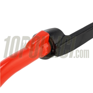 Foldable Kickstarter Lever SIP Vespa PX, PE, Cosa, LML Star/Stella 2T-4T - aluminium and steel, black and red
