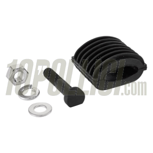 Foldable Kickstarter Lever SIP Vespa PX, PE, Cosa, LML Star/Stella 2T-4T - aluminium and steel, black and red