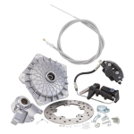 Freno a disco anteriore GRIMECA Classic NT  per Vespa PK50, 125, XL, XL2, PX125-150-200E, `98, MY, `11, T5, con perno Ø 20mm