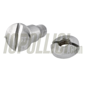 Screw handlebar lever clutch and brake Vespa VNA 1-2, VNB 1-2, GS 150 VS1T, slotted screw