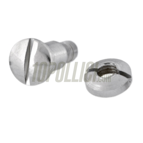 Screw handlebar lever clutch and brake Vespa VNA 1-2, VNB 1-2, GS 150 VS1T, slotted screw