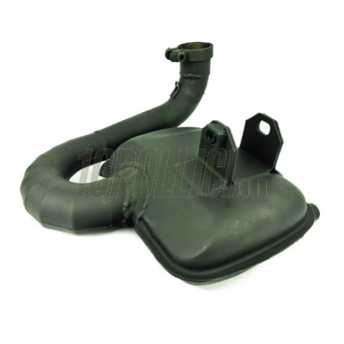 Exhaust PINASCO TOURING 2.0 Classic Vespa PX 125-150, BLACK