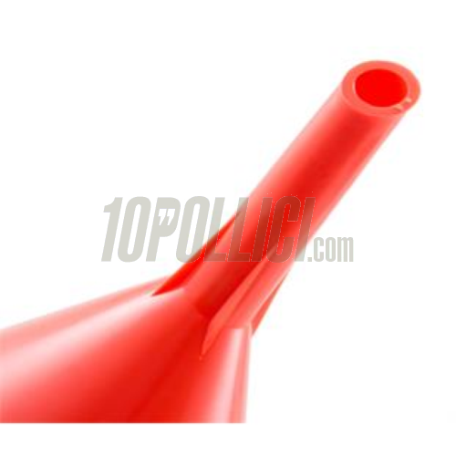 Funnel HÜNERSDORFF oil and fuel pouring - red, Ø 164 mm