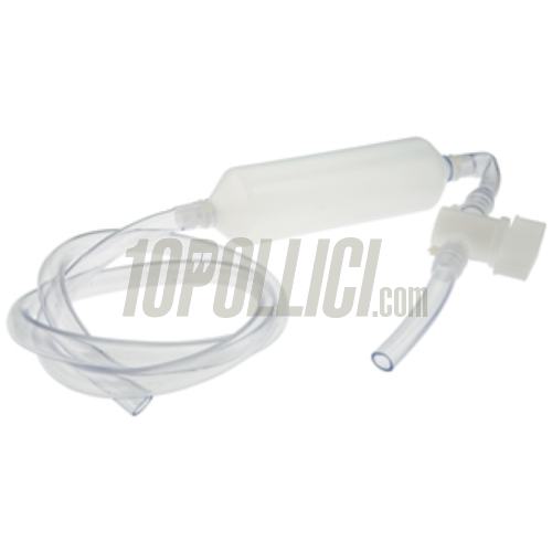 Manual pouring pum HÜNERSDORFF - flexible PVC transparent hose with tap