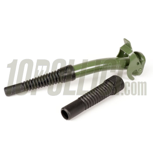 Pouring spout for fuel can Kanister - olive green