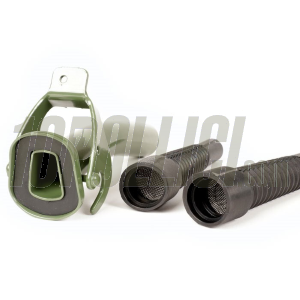 Pouring spout for fuel can Kanister - olive green