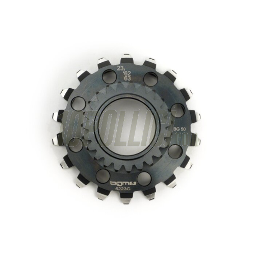 Rapporti 23 - 63 denti dritti BGM PRO frizione 8 molle per Vespa Largeframe