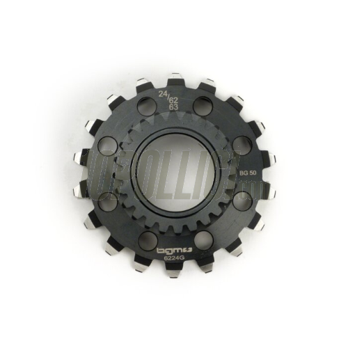 Primary gear 24 - 62 cogs straight teeth BGM PRO 8 springs clutch for Vespa Largeframe