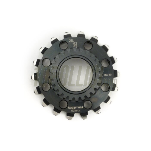 Primary gear 25 - 63 cogs straight teeth BGM PRO 8 springs clutch for Vespa Largeframe