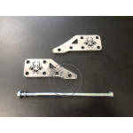 Reinforcement plate BOLLA ELABORAZIONI to weld on the frame Vespa 50, Special, 90, 125 ET3 Primavera, PK