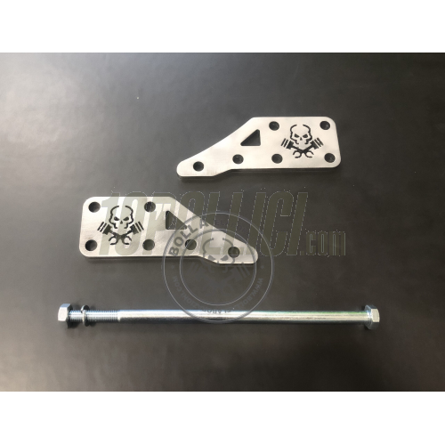 Piastre di rinforzo BOLLA ELABORAZIONI da saldare al telaio per Vespa 50, Special, 90, 125 ET3 Primavera, PK
