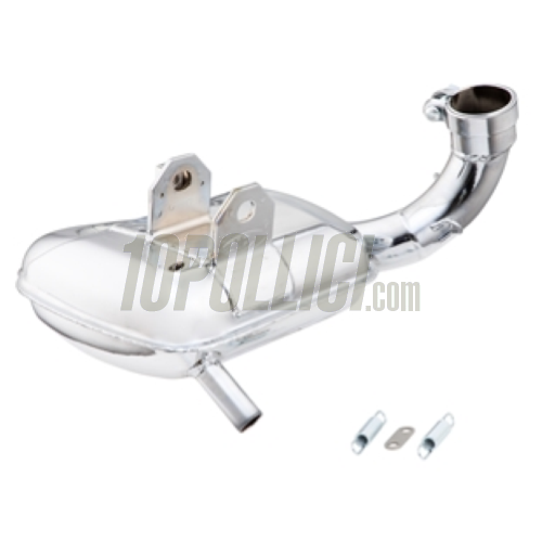 Racing exhaust SIP ROAD 3.0 Vespa PX 200, Rally 200 - chromed