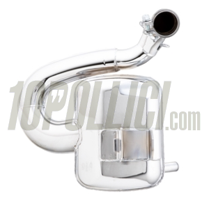 Racing exhaust SIP ROAD 3.0 Vespa PX 200, Rally 200 - chromed
