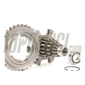 Kit Drag Cluster PX BENELLI 4 Speed for Vespa PX125, 150, 200E '77-'83 - Input Shaft Assembly 12-13-17-17 teeth + 4th gear 34 teeth