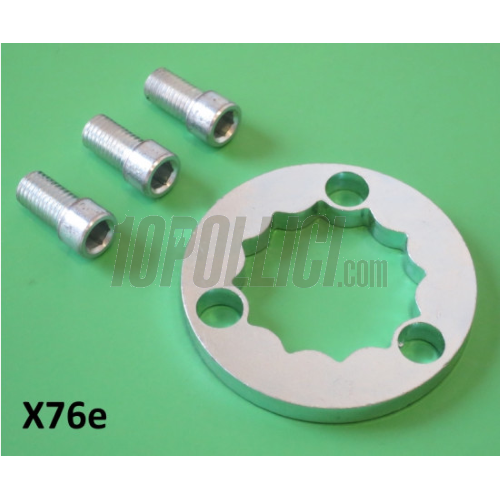 Kit bloccaggio dado mozzo posteriore CASA PERFORMANCE - Lambretta S1 S2 TV2 S3 Special SX TV3 DL Serveta