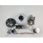 Racing cylinder QUATTRINI M1L 60-S 60x51 + Racing exhaust QUATTRINI M3 150 S Vespa Smallframe