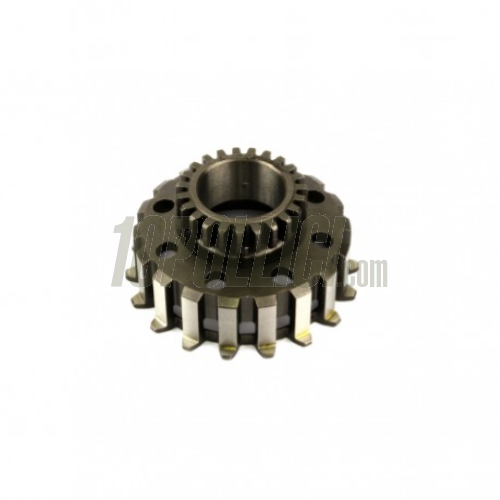 Pignone frizione 8 molle z=22 PINASCO per primaria z= 64 DENTI DRITTI Vespa Largeframe