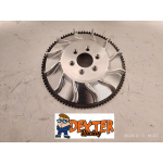 Fan DEXTER RACING for CDI Ignition SIP VAPE with elestart for Ape and Vespa HP - machined aluminium