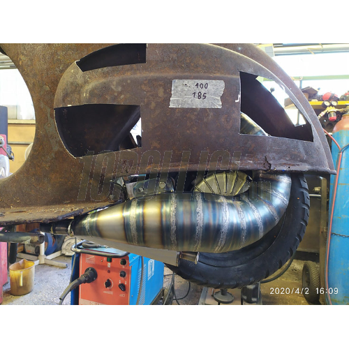 Exhaust DEXTER RACING RR Vespa Smallframe