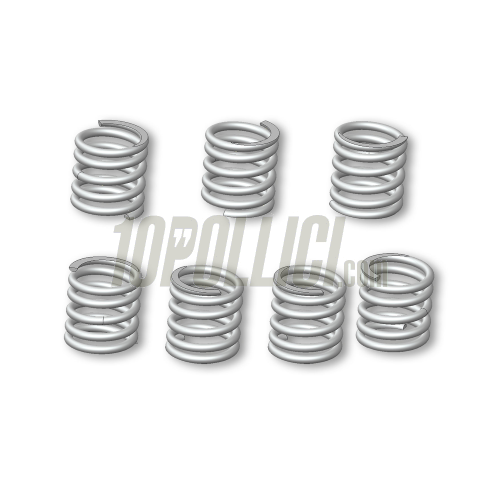 Molle piccole MALOSSI per frizioni 7 molle Malossi POWER UP CLUTCH SYSTEM Vespa Largeframe, 7 pz
