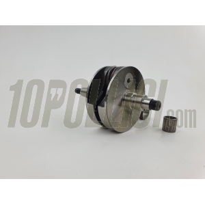 Racing crankshaft QUATTRINI 8736 for Piaggio crankcase.