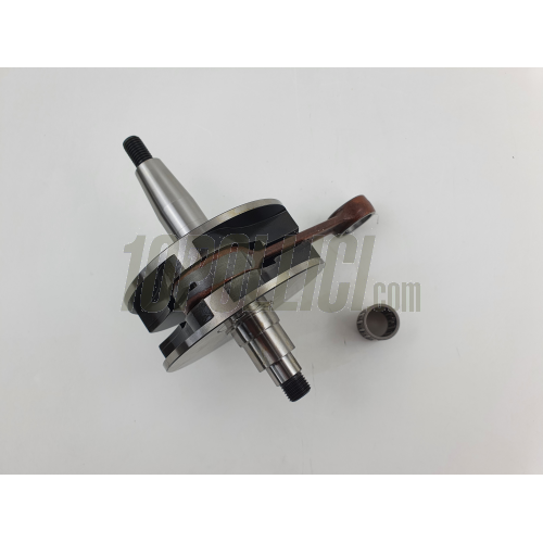 Racing crankshaft QUATTRINI 8736 for Piaggio crankcase.
