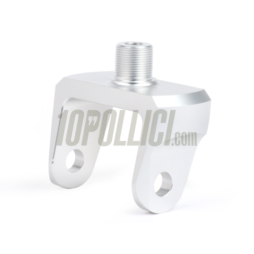 Spare lower fork for rear shock absorber BGM PRO SC/R12 COMPETITION - silver - Vespa PX, Rally