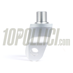 Spare lower fork for rear shock absorber BGM PRO SC/R12 COMPETITION - silver - Vespa PX, Rally