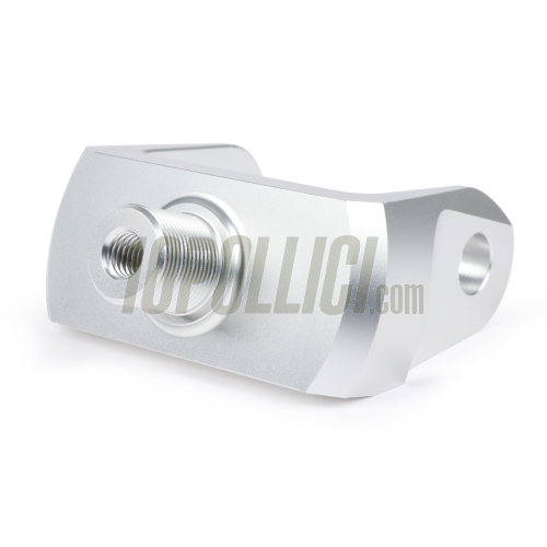Spare lower fork for rear shock absorber BGM PRO SC/R12 COMPETITION - silver - Vespa PX, Rally
