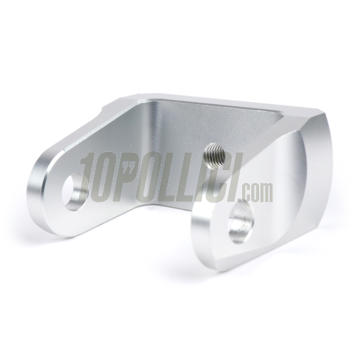 Spare lower fork for rear shock absorber BGM PRO SC/R12 COMPETITION - silver - Vespa PX, Rally