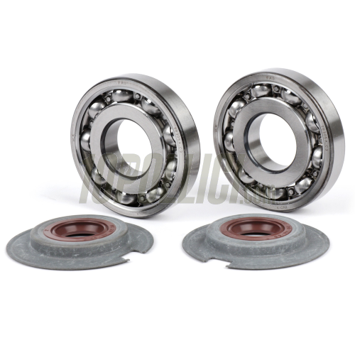 Bearing & oil seal set for crankshaft -BGM ORIGINAL- Vespa GS150 / GS3 (VS1T - VS5T)