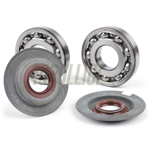 Bearing & oil seal set for crankshaft -BGM ORIGINAL- Vespa GS150 / GS3 (VS1T - VS5T)