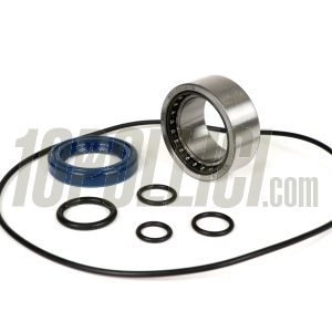 Bearing & oil seal set for crankshaft -BGM ORIGINAL- Vespa PX - metal type - incl. O-rings