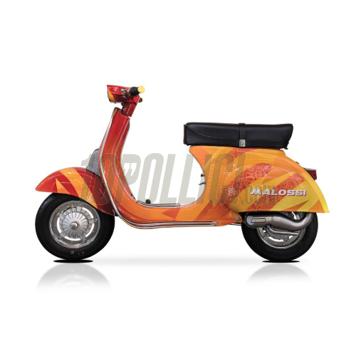 Kit trasformazione da 50, 90, 125cc a 136cc MALOSSI Vespa 50, Special, 90, 125 ET3 Primavera, PK, cono 19