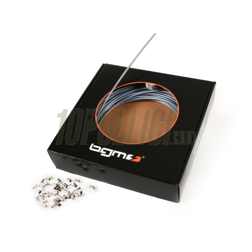 Cable sleeve BGM grey Øe 5mm with pvc inlay - 1m