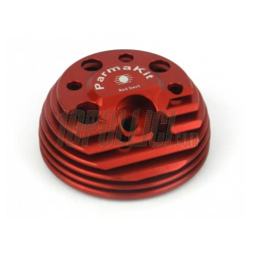 Cylinder head PARMAKIT RED DEVIL Vespa PX 125/150 TSV EVO Ø 63mm, side spark plug