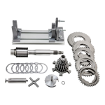 Complete gearbox set BENELLI 5 SPEED PX 12-54 14-40 16-37 16-33 19-34 per Vespa Rally, PX, PE, T5, Cosa