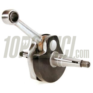 Crankshaft SERIE PRO by W5 Vespa Rally 200, PX-PE 200, Lusso, MY, Cosa - advanced timing, stroke 57, conrod 110, pin Ø 16 mm