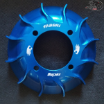 Fan FABBRI RACING for CDI Ignition POLINI, aluminium mfs, blue anodised, Vespa Smallframe