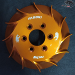 Fan FABBRI RACING for CDI Ignition SIP VAPE, aluminium mfs, orange anodised, Vespa Smallframe