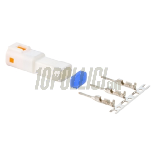 Connettore maschio per cablaggio contachilometri SIP 3 pin