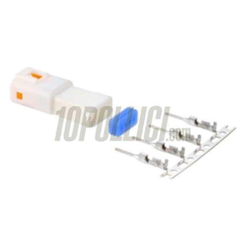 Connettore maschio per cablaggio contachilometri SIP 4 pin