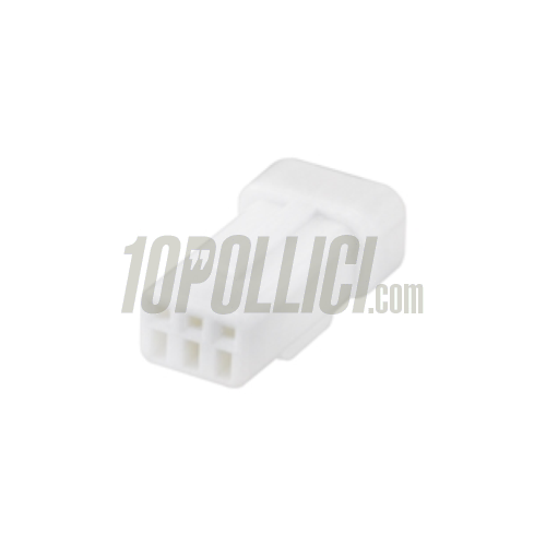 Wiring plug female for SIP speedometer rev counter, 3 pins