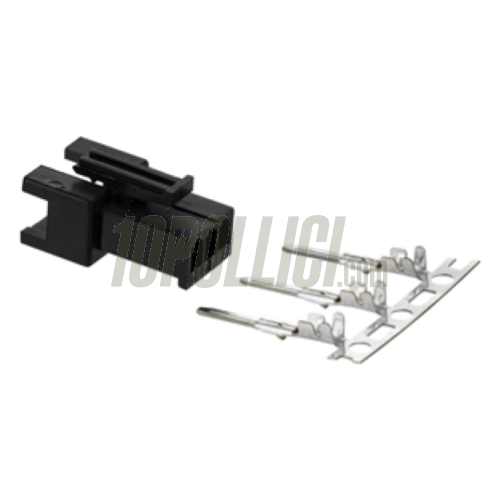 Wiring plug male for SIP speedometer rev counter, 3 pins