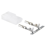 Connettore femmina  per cablaggio rubinetto benzina BGM/OMG 2 pin